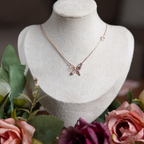 Collier Papillon Nacré