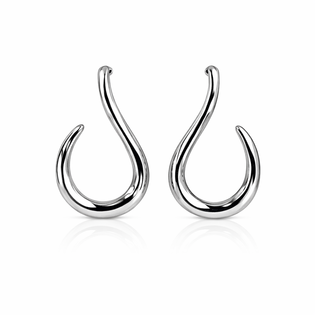 Boucles Lam - Argent