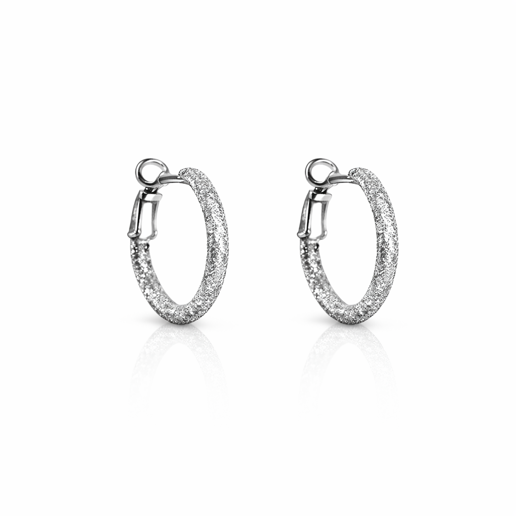 Boucles Créoles Huggies - Argent