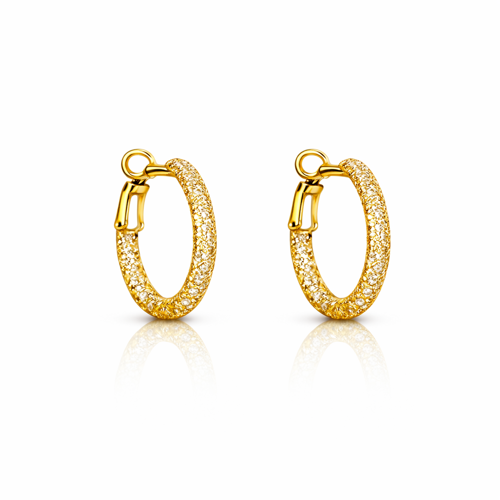 Boucles Créoles Huggies - Gold