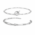 Bracelet Double Tennis - Argent